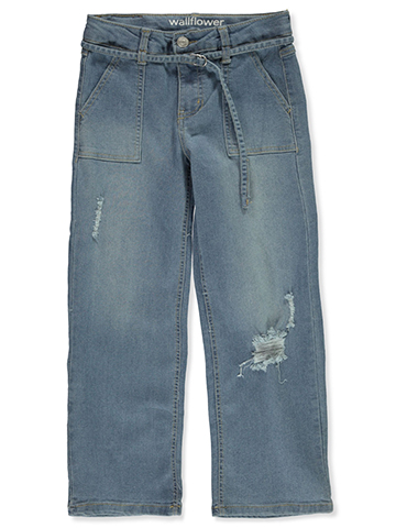Wallflower Girl Girls' Wide Leg Jeans - CookiesKids.com