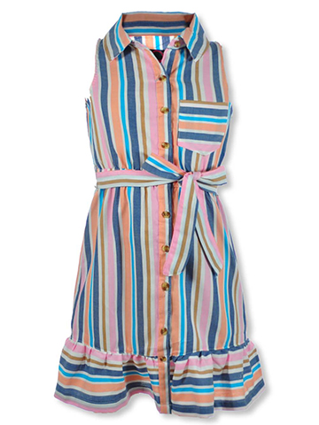 Chillipop Girls' Striped Dress - CookiesKids.com