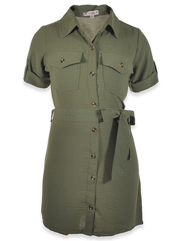 Chillipop Girls' Cuffed Sleeve Dress - CookiesKids.com