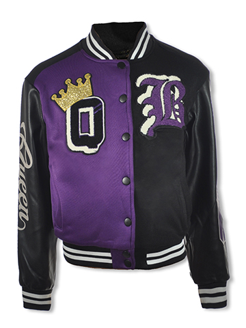 Girls Hearts Girls' Varsity Jacket - CookiesKids.com