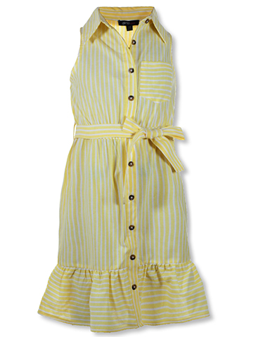Girls Hearts Girls' Striped Dress - CookiesKids.com