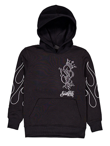 Southpole Boys' Fleece Rhinestone Logo Hoodie - CookiesKids.com