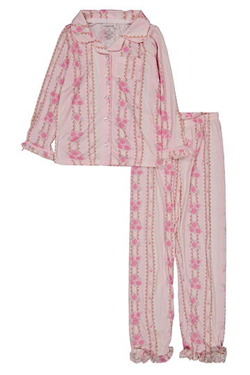 Girls' YF APPAREL LLC Floral Pajama Set - CookiesKids.com