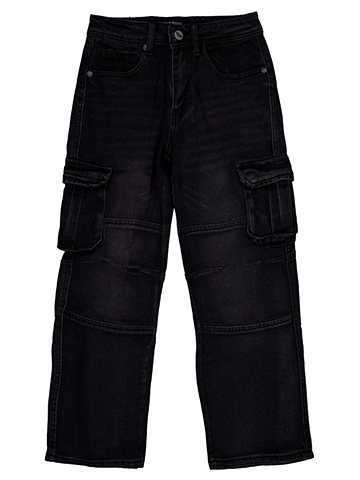 Public Supply Boys' Baggy Cargo Denim Jeans - CookiesKids.com