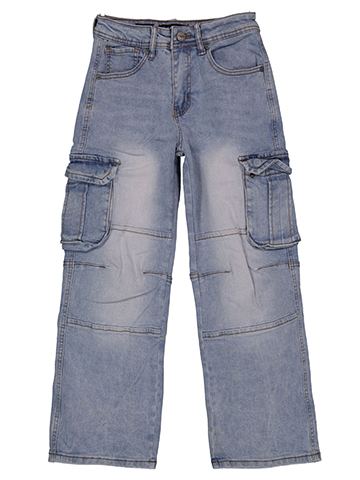 Public Supply Boys' Baggy Cargo Denim Jeans - CookiesKids.com
