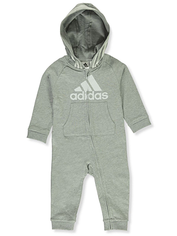 Adidas Baby Boys' L/S Hooded Coveralls - CookiesKids.com