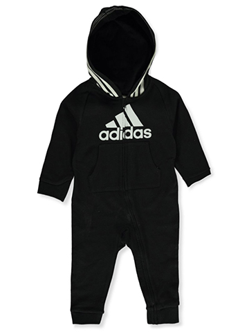 Adidas Baby Boys' L/S Hooded Coveralls - CookiesKids.com
