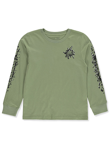 Adidas Boys' L/S Splash T-Shirt - CookiesKids.com
