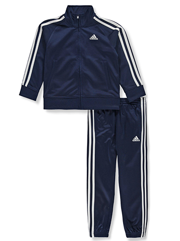 Adidas Boys' 2-Piece Tricot Joggers Set Outfit - CookiesKids.com