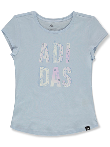 Adidas Girls' Leopard T-Shirt - CookiesKids.com