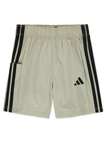 Adidas Boys' Striped Cell Phone Pocket Shorts - CookiesKids.com