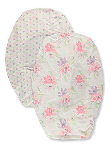 Baby Essentials Baby Girls' 2-Pack Fitted Crib Sheets - CookiesKids.com