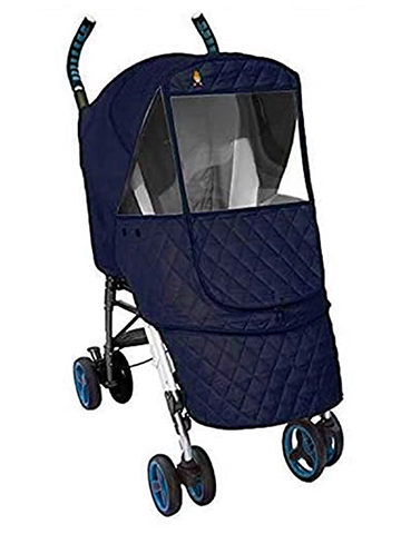 Hera Collection Baby Stroller Protector Shield Quilted - CookiesKids.com