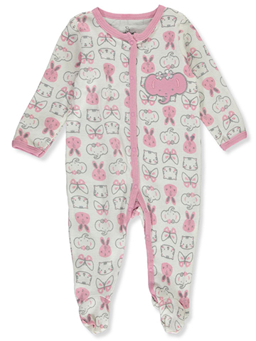 Duck Duck Goose Baby Girls' Footed Coveralls - CookiesKids.com