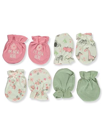 Duck Duck Goose Girls' 4-Pack Mittens - CookiesKids.com