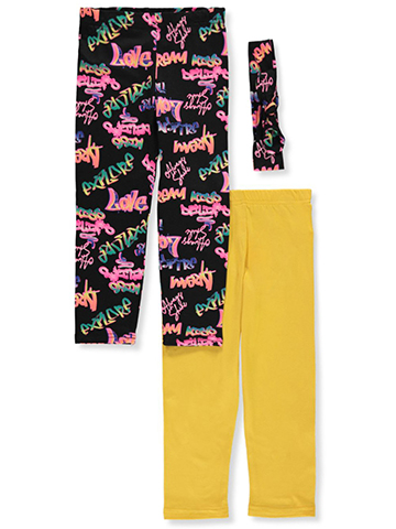 Delia's Girl Girls' 3-Piece Leggings Set With Accessory - CookiesKids.com