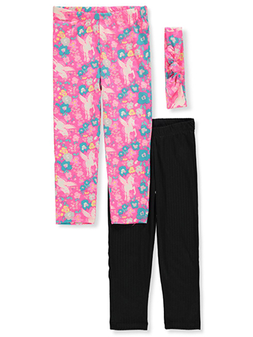 Delia's Girl Girls' 3-Piece Leggings Set With Accessory - CookiesKids.com