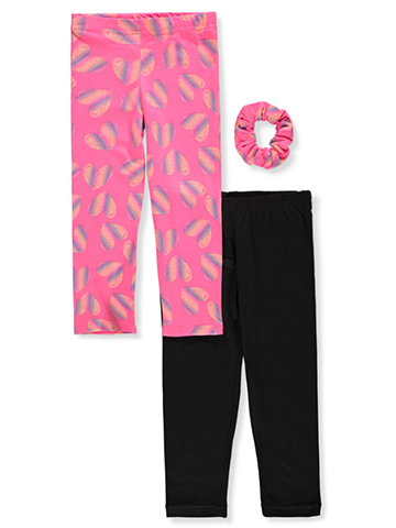 Delia's Girl Girls' 3-Piece Leggings Set With Accessory - CookiesKids.com