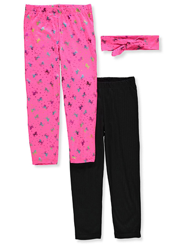 Delia's Girl Girls' 3-Piece Leggings With Accessory - CookiesKids.com
