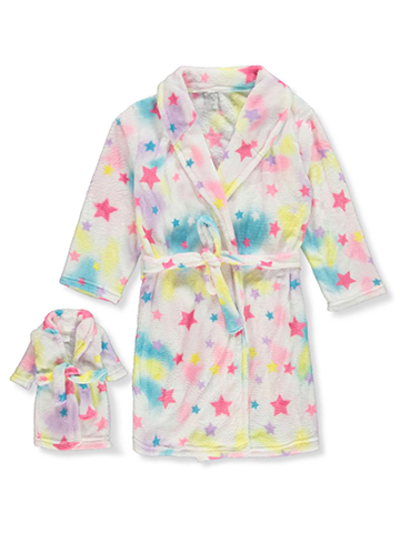 BFF & Me Girls' 2-Piece Robe With Matching Doll Outfit - CookiesKids.com