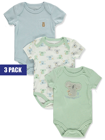 Duck Duck Goose Baby Boys' 3-Pack Bodysuits - CookiesKids.com