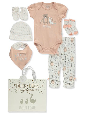 Duck Duck Goose Baby Girls' 8-Piece Gift Set - CookiesKids.com