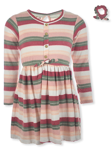 Delia's Girl Girls' 2-Piece Dress With Scrunchie Set - CookiesKids.com