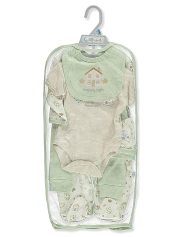 Little & Loved Baby Boys' 6-Piece Layette Gift Set - CookiesKids.com