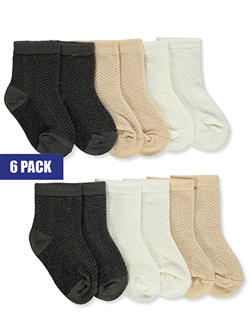 Duck Duck Goose Baby Boys' 6-Pack Socks - CookiesKids.com