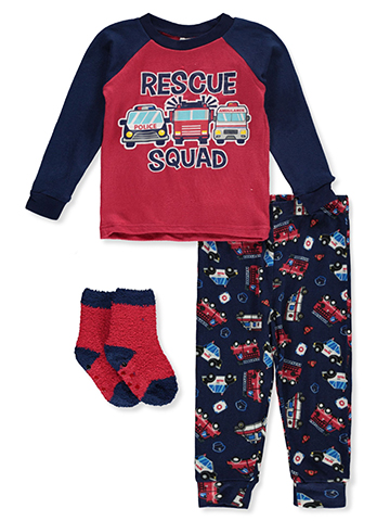 Mon Petit Baby Boys' 3-Piece Pajamas Set - CookiesKids.com
