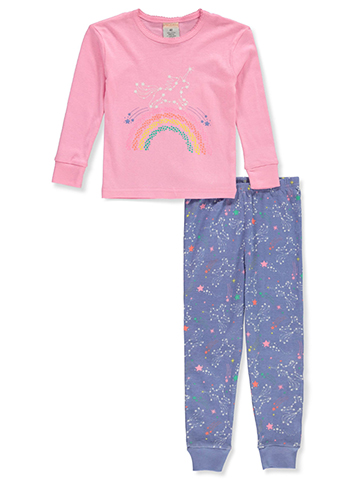 Princess Rose Baby Girls' 2-Piece Pajamas Set Outfit - CookiesKids.com