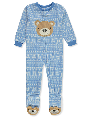 Mon Petit Baby Boys' Puppy Footed Coveralls - CookiesKids.com
