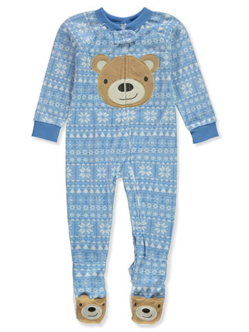 Mon Petit Boys' Bear Coveralls - CookiesKids.com