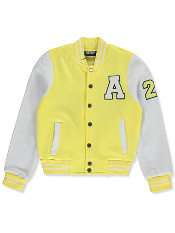 B-Hip Girls' Fleece Varsity Jacket - CookiesKids.com