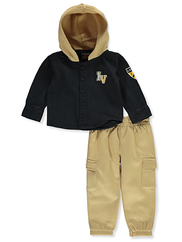 Mini Fresh Baby Boys' 2-Piece Joggers Set Outfit - CookiesKids.com