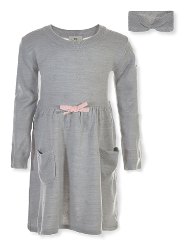 My Destiny Girls' 2-Piece Sweater Dress Set Outfit - CookiesKids.com