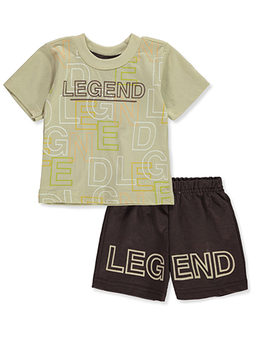 Quad Seven Boys' 2-Piece Shorts Set Outfit - CookiesKids.com