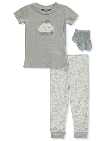 Little Me Baby Boys' 3-Piece Pajamas Set - CookiesKids.com
