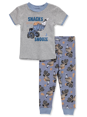 Quad Seven Baby Boys' 2-Piece Milk Cookies Pajamas Set - CookiesKids.com