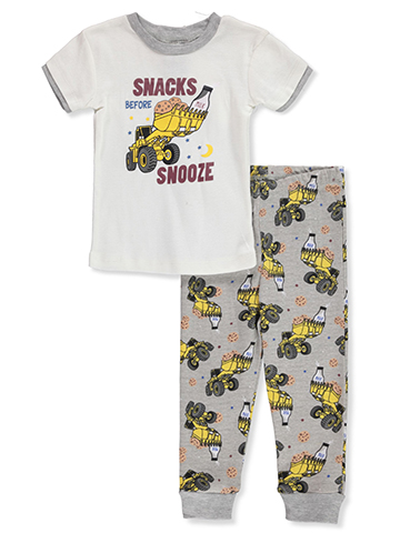 Quad Seven Baby Boys' 2-Piece Milk Cookies Pajamas Set - CookiesKids.com