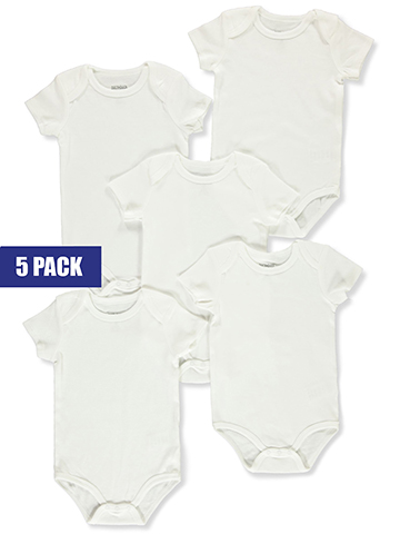 Duck Duck Goose Baby Unisex 5-Pack Bodysuits - CookiesKids.com