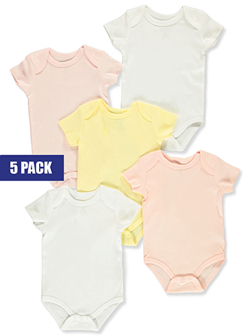 Duck Duck Goose Baby Girls' 5-Pack Bodysuits - CookiesKids.com