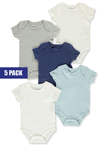 Duck Duck Goose Baby Boys' 5-Pack Bodysuits - CookiesKids.com