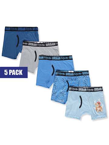 Urban Extreme Boys' 5-Pack Boxer Briefs - CookiesKids.com