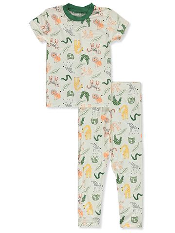 Millie & Myles Boys' 2-Piece Jungle Pajamas Set - CookiesKids.com