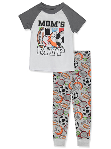 Bon Dormir Baby Boys' 2-Piece MVP Pajamas Set - CookiesKids.com