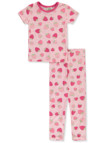 Little Me Girls' 2-Piece Berry Pajamas Set - CookiesKids.com