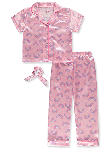 Delia's Girl Girls' 3-Piece Coat Pajamas Set - CookiesKids.com