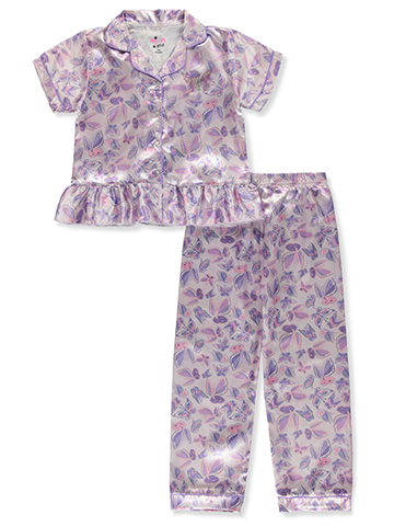 Delia's Girl Girls' 2-Piece Butterfly Coat Pajamas Set - CookiesKids.com