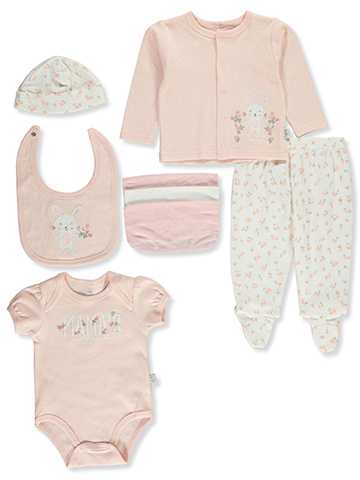 Duck Duck Goose Baby Girls' 9-Piece Layette Gift Set - CookiesKids.com